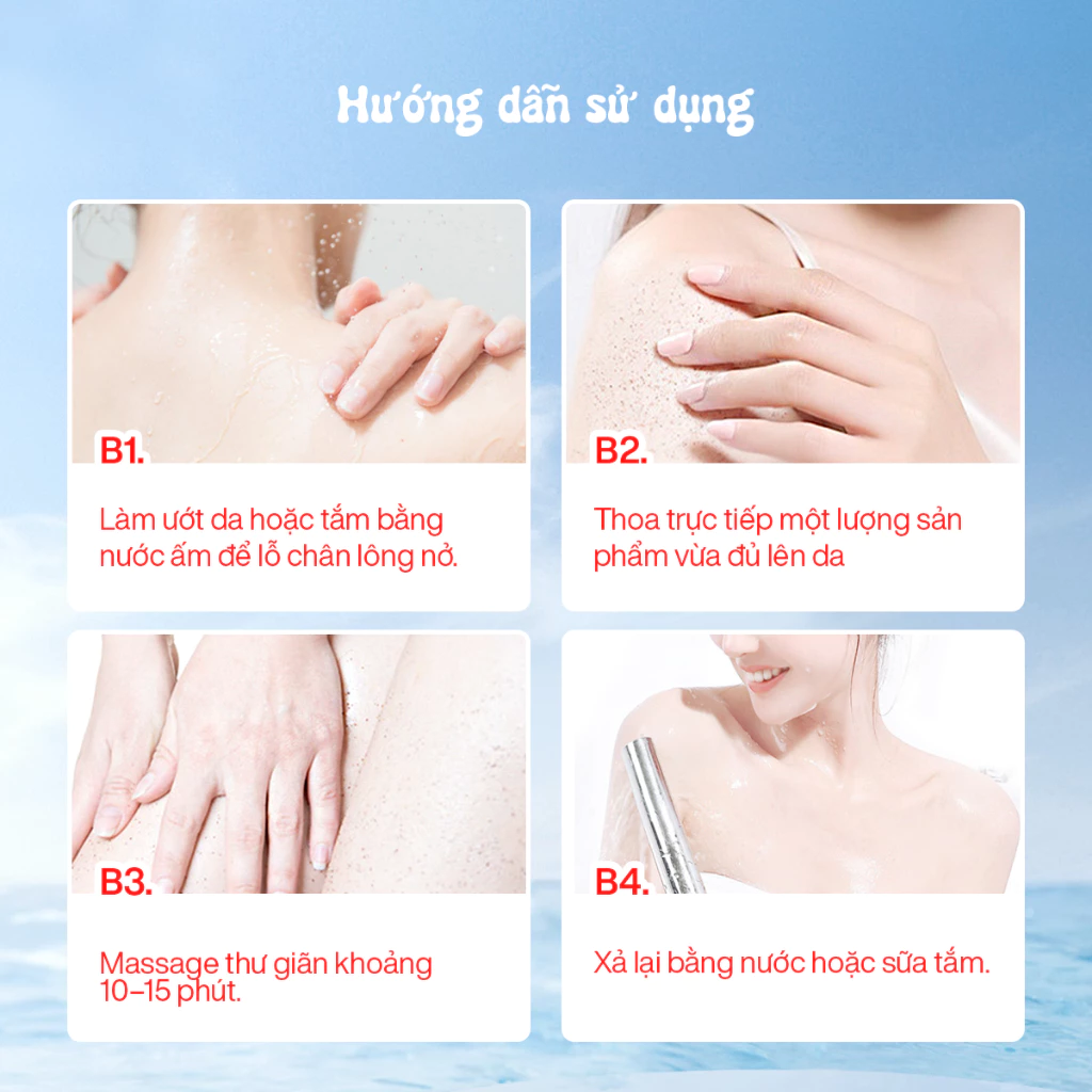 Tẩy Tế Bào Chết Body Five Grains Walnut Extract Body Scrub Chiết Xuất Quả Óc Chó Dưỡng Sáng Da 200g