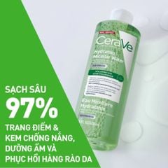Nước Tẩy Trang Cerave Micellar Water Làm Sạch Da Hiệu Quả 400ml