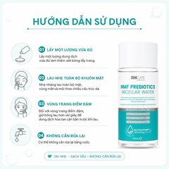 Nước Tẩy Trang MD Care NMF Prebiotics Micellar Water Cân Bằng Lợi Khuẩn 60ml