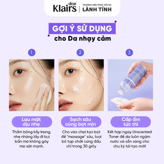 Nước Tẩy Trang Klairs Supple Preparation Unscented Cleansing Water Dành Cho Da Nhạy Cảm 400ml