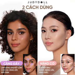 Kem Tạo Khối Và Bắt Sáng Judydoll 2 Đầu Liquid Highlighter & Contour Duo 4.8g