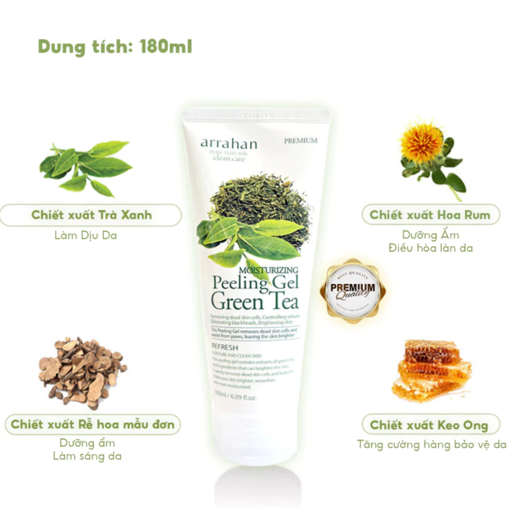 Gel Tẩy Tế Bào Chết Arrahan Peeling Gel 180ml