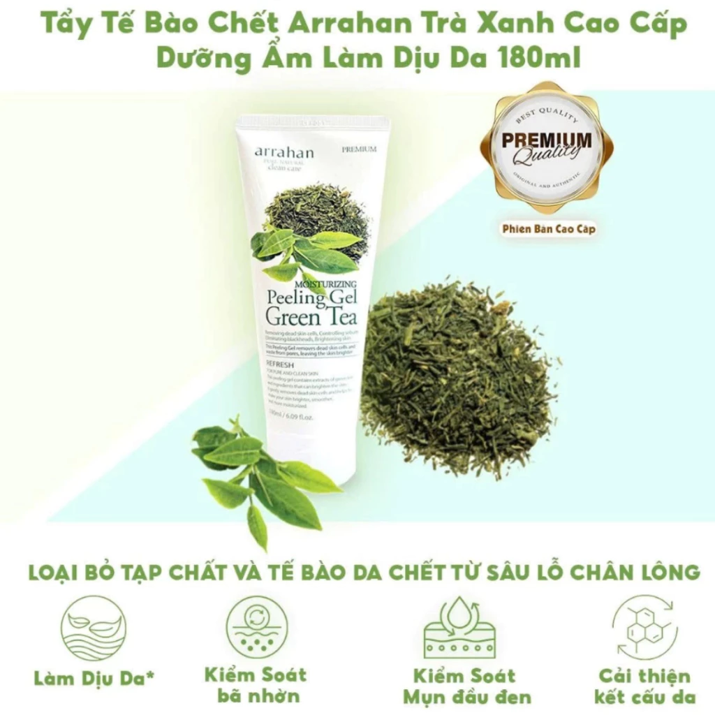 Gel Tẩy Tế Bào Chết Arrahan Peeling Gel 180ml