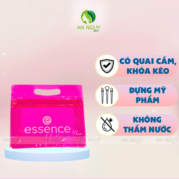 Túi Đựng Đồ Makeup Essence màu Hồng
