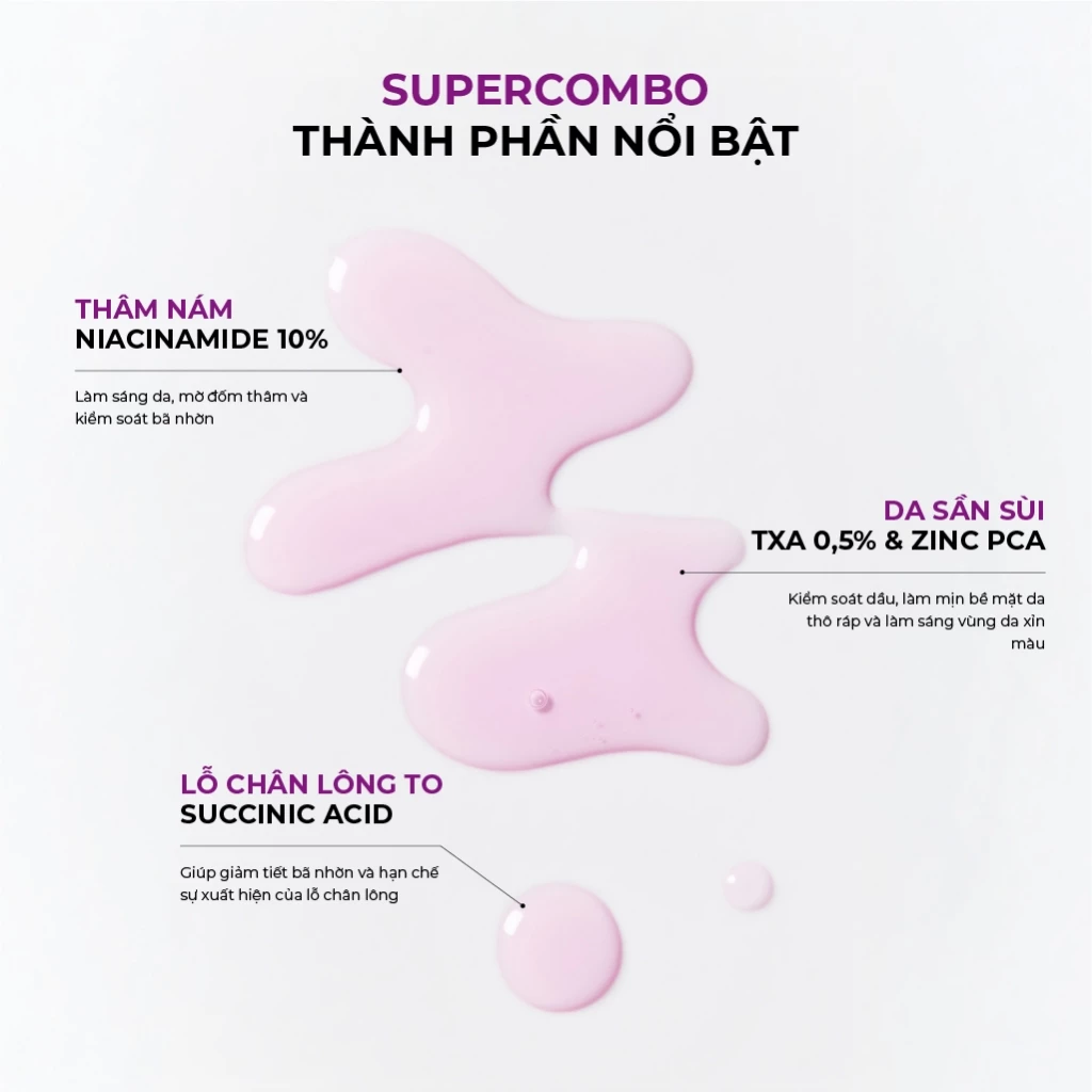 Tinh Chất Jumiso Niacinamide Serum Dưỡng Sáng Mờ Thâm 40ml