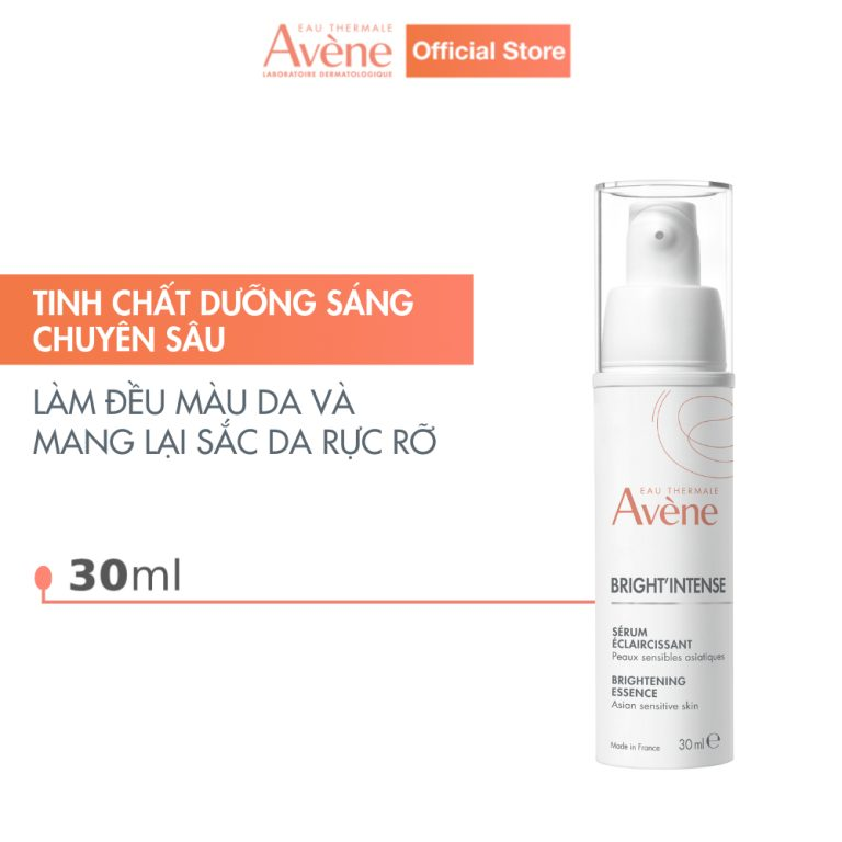 Tinh Chất Avène Bright'Intense Brightening Essence Dưỡng Sáng Da, Làm Mờ Vết Nám 30ml