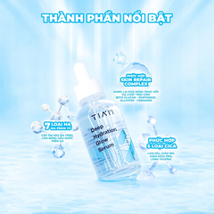 Tinh Chất Tia'm Hyaluronic Glow Serum Cấp Ẩm, Căng Bóng Da 40ml