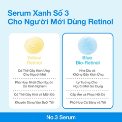Tinh Chất Thu Nhỏ Lỗ Chân Lông Numbuzin No.3 Blue Bio-Retinol Pore Refining Serum 30ml