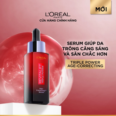 Tinh Chất L'Oreal Paris Revitalift Triple Power Age-Correcting Serum Giảm Nếp Nhăn, Ngừa Lão Hóa 30ml