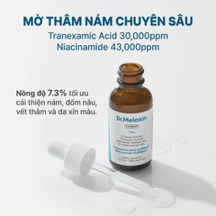 Tinh Chất Dr.Melaxin TX-Serum Dưỡng Sáng Da, Mờ Tàn Nhang Vết Thâm Nám 30ml