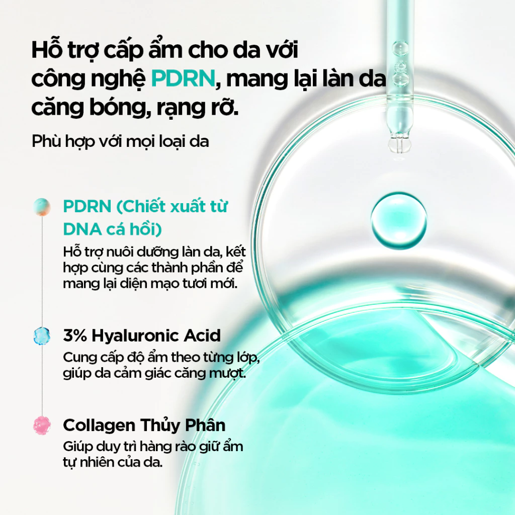 Tinh Chất Anua PDRN Hyaluronic Acid Capsule 100 Serum Cấp Ẩm, Phục Hồi Da 30ml