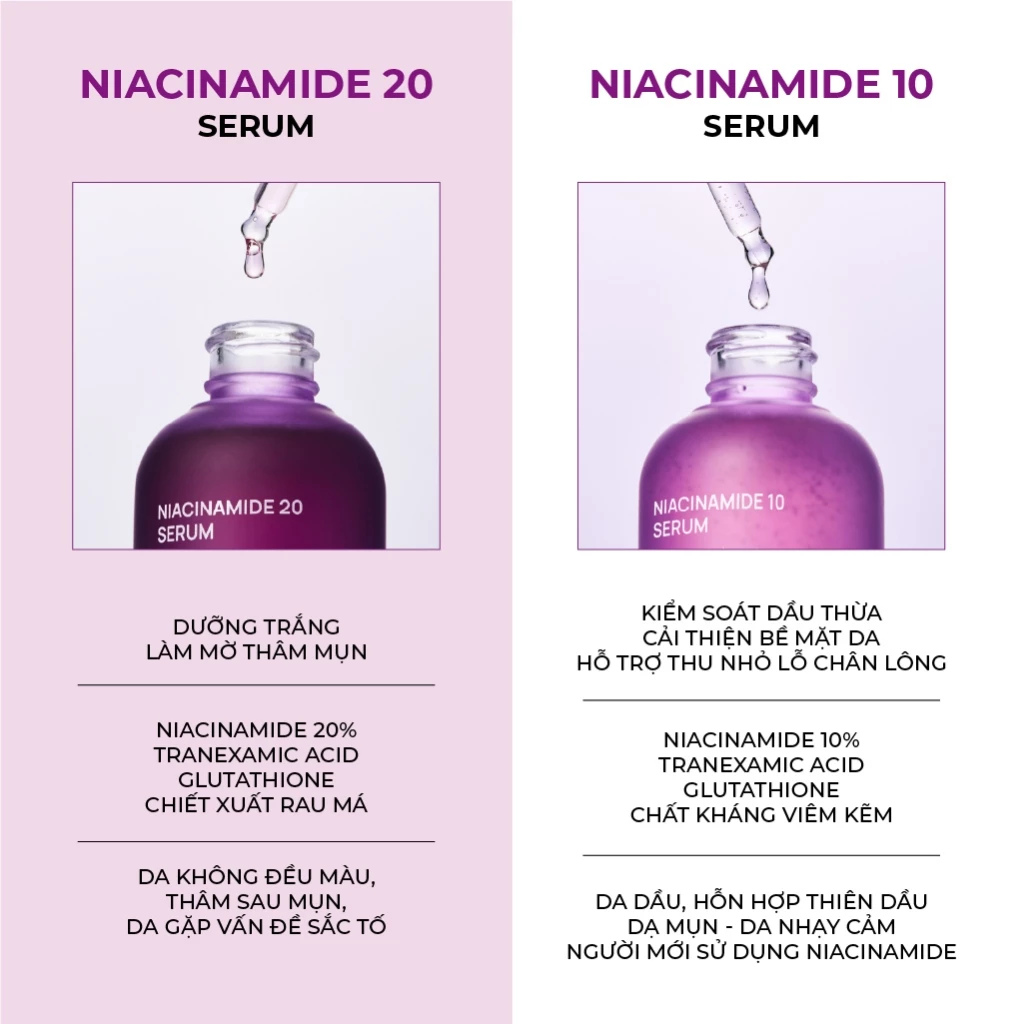 Tinh Chất Jumiso Niacinamide Serum Dưỡng Sáng Mờ Thâm 40ml
