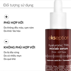 Tinh Chất Ekseption Hyaluronic TRX Mixlab Serum Dưỡng Sáng, Làm Mờ Sắc Tố Da 75ml