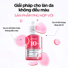 Tinh Chất Anua Niacinamide 10 + TXA 3 Serum Mờ Thâm, Sáng Da 30ml