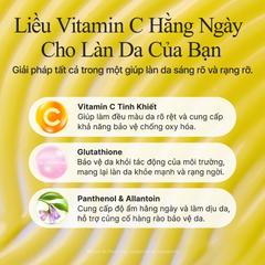 Tinh Chất Arencia Vitamin C Booster Shot Dưỡng Sáng Da Mờ Thâm 30ml