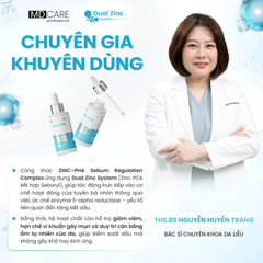 Tinh Chất MD CARE Zinc-PHA Sebum Regulation Complex Serum Kiểm Soát Dầu Sinh Học 30ml
