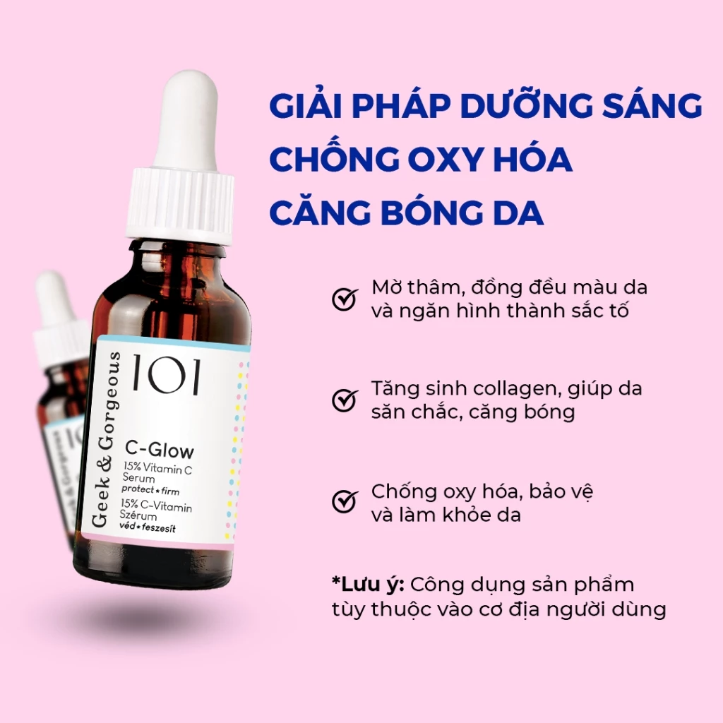 Tinh Chất Dưỡng Da Geek & Gorgeous IOI Serum 30ml