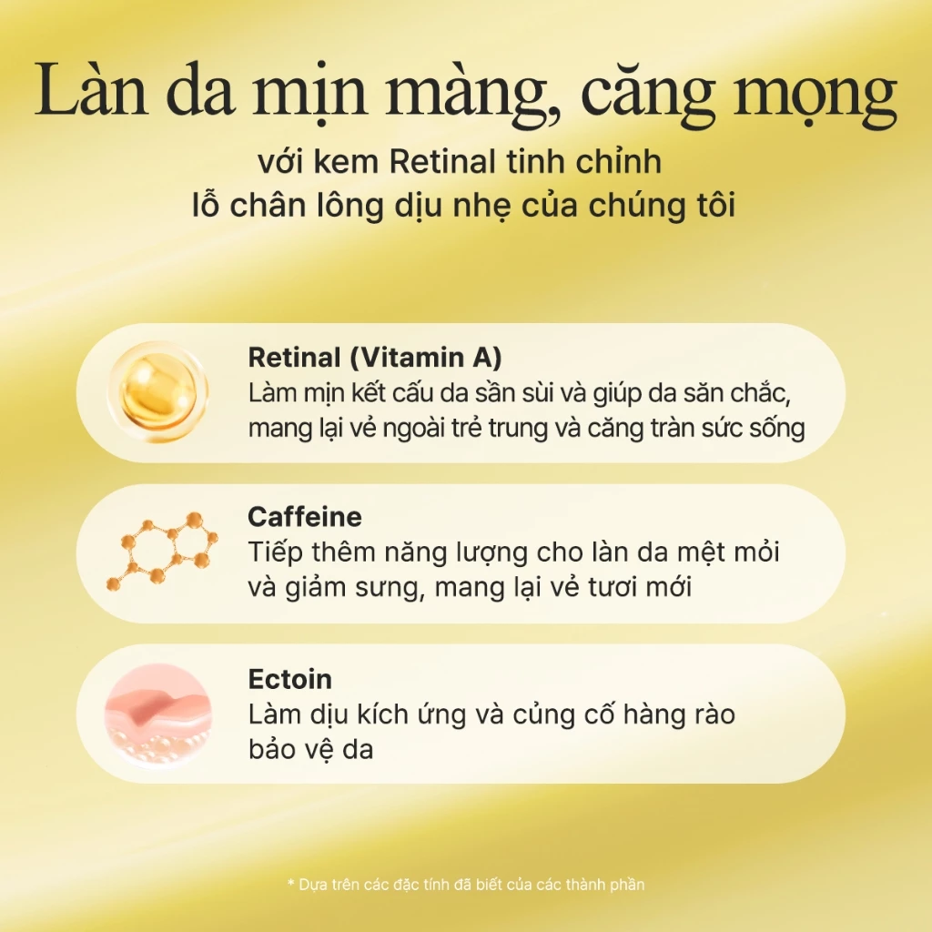 Tinh Chất Chống Lão Hóa Arencia Retinal Pore Refining Serum 30ml