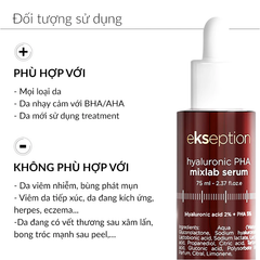 Tinh Chất Ekseption Hyaluronic PHA Mixlab Serum Dưỡng Ẩm Da, Giảm Nếp Nhăn 75ml