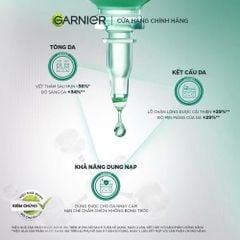 Tinh Chất Garnier Tri-Acid Renew Skin Renewal Concentrate Serum Giúp Cải Thiện Tông Da Dưỡng Sáng, Mịn Màng 20ml