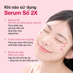 Tinh Chất Numbuzin NO.2 Rose PDRN Collagen Plumping Serum 30ml