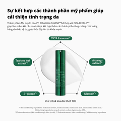 Tinh Chất Vi Kim VT Cosmetics Reedle Shot 100 Cica Reedle