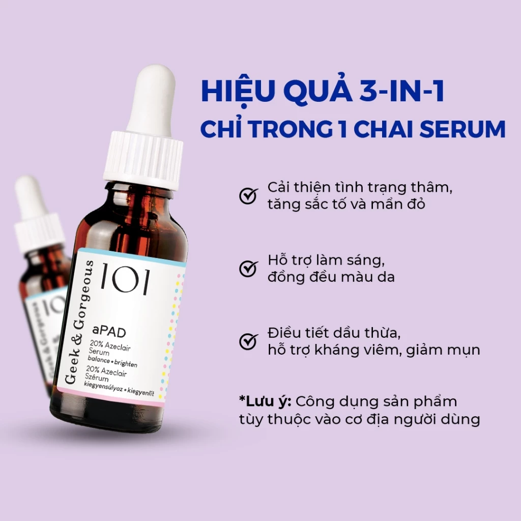 Tinh Chất Dưỡng Da Geek & Gorgeous IOI Serum 30ml
