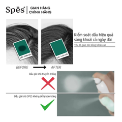 Dầu Gội Khô Spes Hương Bưởi Ngọt (Phiên Bản Nâng Cấp, Kiểm Soát Dầu) 220ml