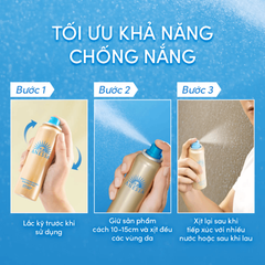 Xịt Chống Nắng Anessa Perfect UV Sunscreen Skincare Spray SPF50+ PA++++ Dưỡng Da Đa Năng 60g