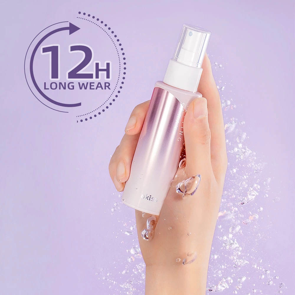 Xịt Khóa Nền Ukiss Moisture Matte Makeup Setting M01 Dưỡng Ẩm, Kiểm Soát Dầu Lâu Trôi 60ml