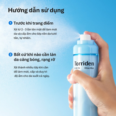Xịt Dưỡng Căng Bóng Da Torriden Dive In Glow Mist Low Molecular Hyaluronic Acid