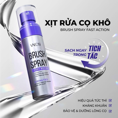 Xịt Rửa Cọ Khô Vacosi Brush Spray Fasst Action RC05 60ml
