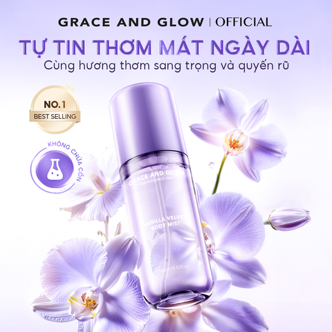 Xịt Thơm Cơ Thể Hương Nước Hoa Grace And Glow Black Opium Body Mist 100ml