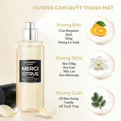 Xịt Thơm Toàn Thân Colorkey Rosé Crush Shimmer Fragrance Mist 100ml (Phiên Bản Mới)