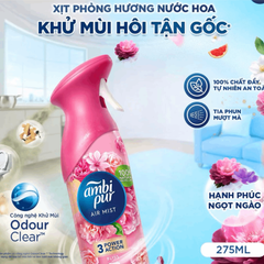 Xịt Thơm Phòng Khử Mùi Ambi Pur Air Mist Hương Nước Hoa 275ml