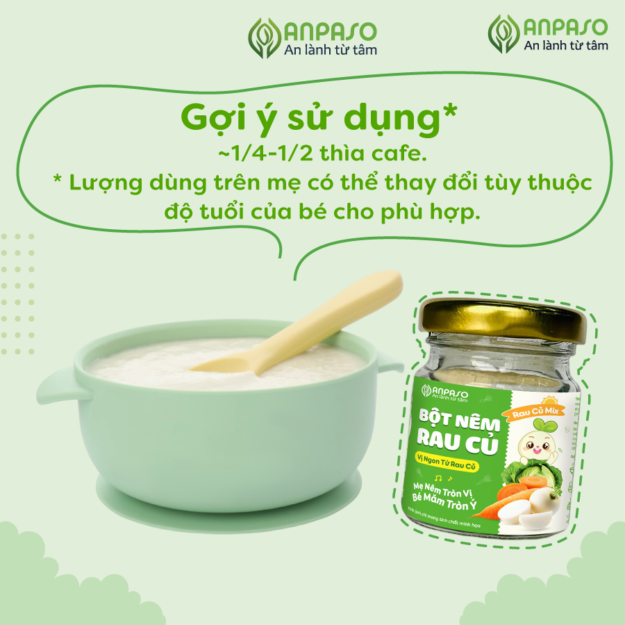  Bột nêm rau củ Anpaso 