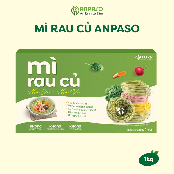 Mi Rau Localitate Set Mì Rau Củ Ngũ Sắc – Anpaso