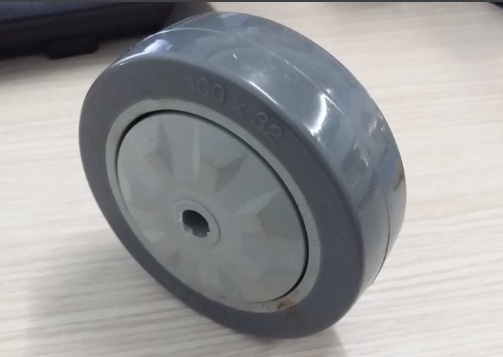 Bánh xe nhựa không càng đường kính 100mm Vinahardware - CT100K
