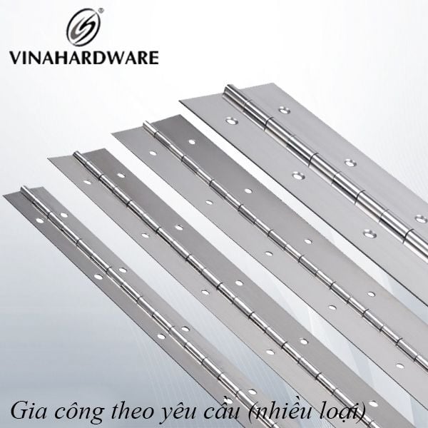 Bản lề lá piano inox 201 – Mã 1240.1.37102