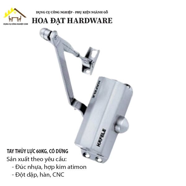 Tay đẩy hơi đóng cửa Hafele