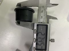 Bánh xe nhựa gắn bas trụ tròn, màu đen Vinahardware - CT0015B