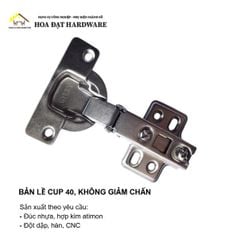 Bản lề cup 40, không giảm chấn YNQ - H00040A