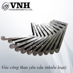Tay nắm nhôm Vinahardware hình V, bản 20x40mm, dày 2mm, sơn đen mờ Vinahardware - VNH0012V2000B