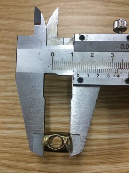 Tán ngang chính tâm 6x13mm, phi 10, một gạch, xi bảy màu - CRS61310-CRS61310