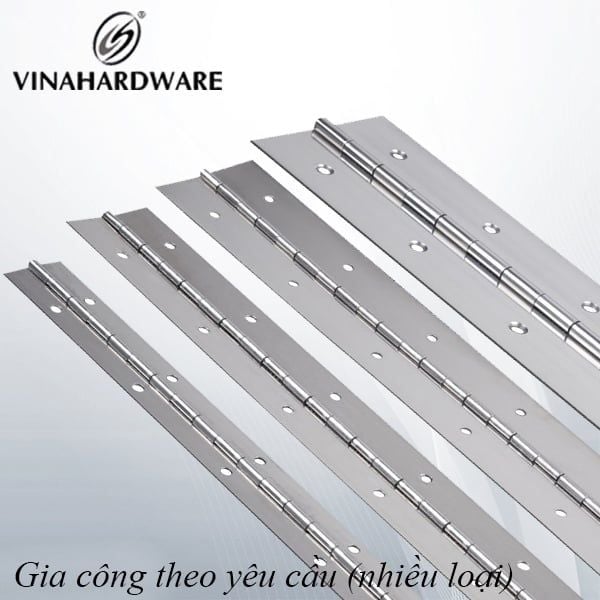 Bản lề lá piano inox 304 - Mã 1240.1.37103