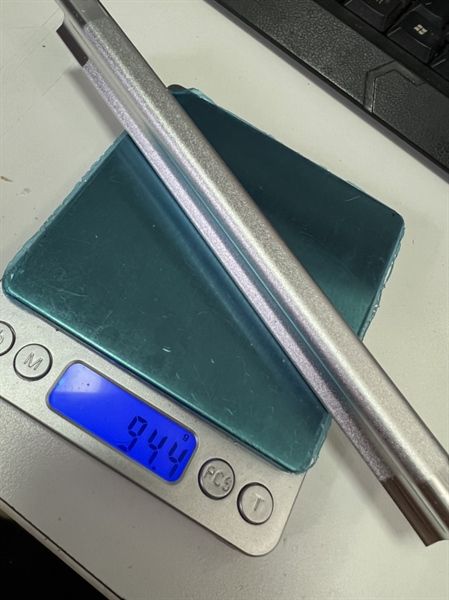 Tay nắm tủ hợp kim nhôm, loại hai đầu bóng, thân dày-HD0205