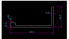Tay nắm nhôm, màu chrome bóng gương Vinahardware- VNH16C96