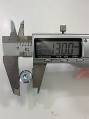 Vít gỗ lục giác chìm M6, màu trắng - VGLGC630W