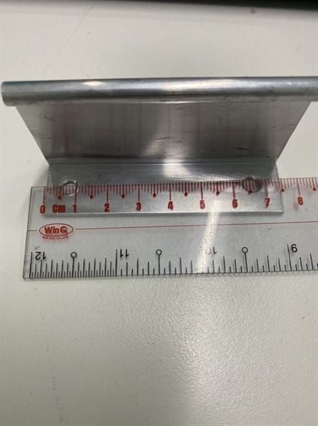 Tay nắm nhôm Vinahardware hình V 20x40mm, phôi - HD6476P