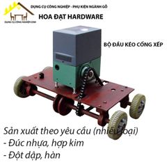 Bộ đầu kéo motor cổng xếp 1 ray FDG10650